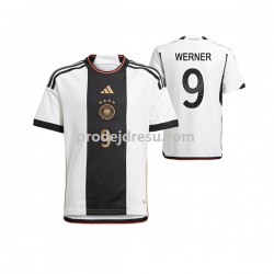 Německo Dresy Fotbal Timo Werner 9 Muž Domácí World Cup 2022 Krátký rukáv