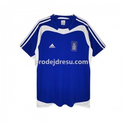 Řecko Dresy Fotbal Retro Muž Venkovní 2004 Krátký rukáv