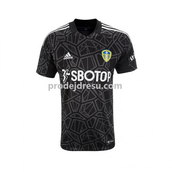 Leeds United Dresy Fotbal Brankářské Muž Domácí 2022-2023 Krátký rukáv
