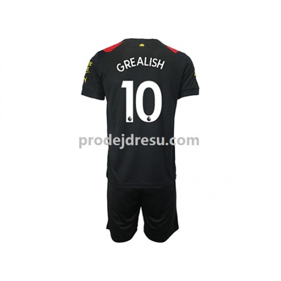 Manchester City Dresy Fotbal Grealish 10 Dětský Venkovní 2022-2023 Krátký rukáv