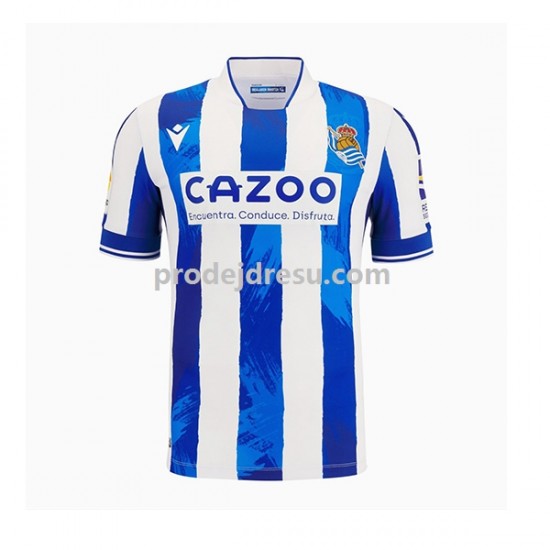 Real Sociedad Dresy Fotbal Muž Domácí 2022-2023 Krátký rukáv