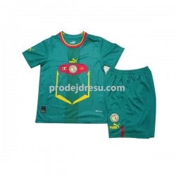 Senegal Dresy Fotbal Dětský Venkovní World Cup 2022 Krátký rukáv