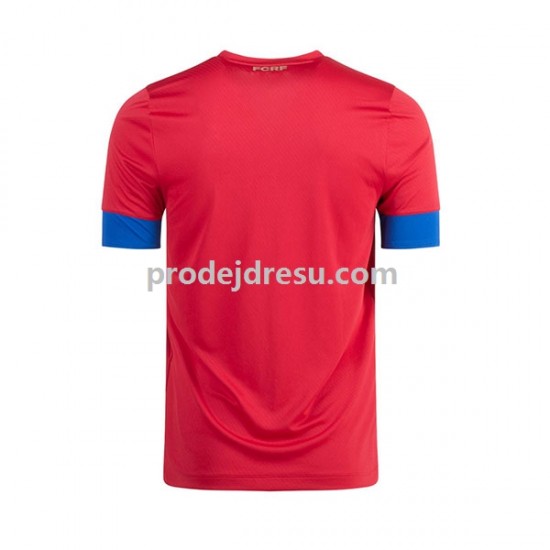 Kostarika Dresy Fotbal Muž Domácí World Cup 2022 Krátký rukáv