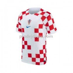 Chorvatsko Dresy Fotbal Muž Domácí World Cup 2022 Krátký rukáv