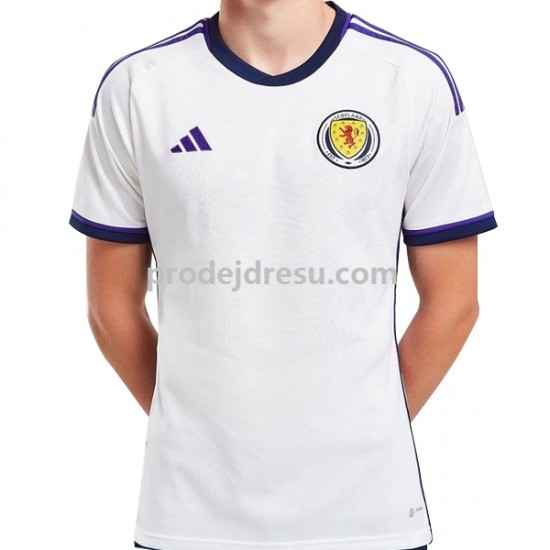 Skotsko Dresy Fotbal Muž Venkovní 2022 Krátký rukáv