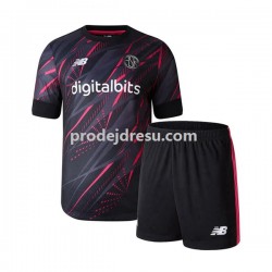 AS Řím Dresy Fotbal Dětský Alternativní 2022-2023 Krátký rukáv