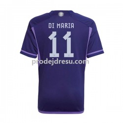 Argentina Dresy Fotbal Di Maria 11 Muž Venkovní World Cup 2022 Krátký rukáv