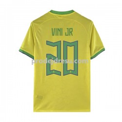 Brazílie Dresy Fotbal Vinicius Junior 20 Muž Domácí World Cup 2022 Krátký rukáv