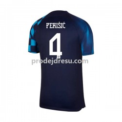 Chorvatsko Dresy Fotbal Perisic 4 Muž Venkovní World Cup 2022 Krátký rukáv