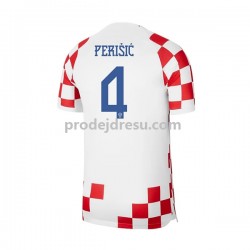 Chorvatsko Dresy Fotbal Perisic 4 Muž Domácí World Cup 2022 Krátký rukáv