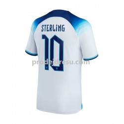Anglie Dresy Fotbal Sterling 10 Muž Domácí World Cup 2022 Krátký rukáv Anglie Dresy Fotbal Sterling 10 Muž Domácí World Cup 2022 Krátký rukáv