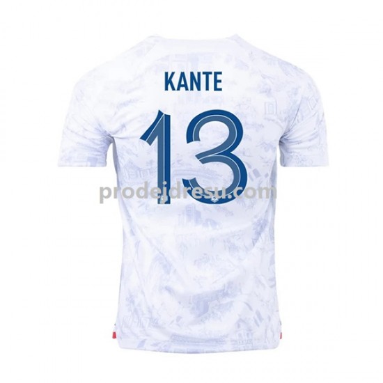 Francie Dresy Fotbal Kante 13 Muž Venkovní World Cup 2022 Krátký rukáv