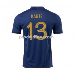 Francie Dresy Fotbal Kante 13 Muž Domácí World Cup 2022 Krátký rukáv