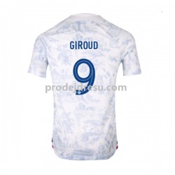 Francie Dresy Fotbal Olivier Giroud 9 Muž Venkovní World Cup 2022 Krátký rukáv Francie Dresy Fotbal Olivier Giroud 9 Muž Venkovní World Cup 2022 Krátký rukáv