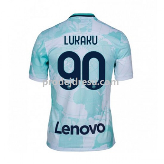 Inter Milán Dresy Fotbal Romelu Lukaku 90 Muž Venkovní 2022-2023 Krátký rukáv