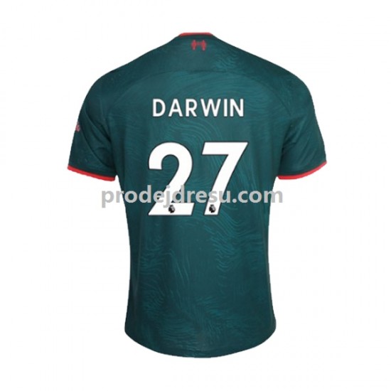 Liverpool Dresy Fotbal Darwin Nunez 27 Muž Alternativní 2022-2023 Krátký rukáv