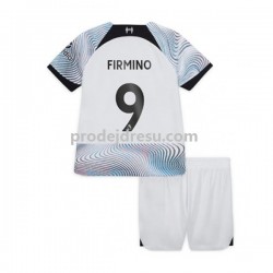 Liverpool Dresy Fotbal Roberto Firmino 9 Dětský Venkovní 2022-2023 Krátký rukáv