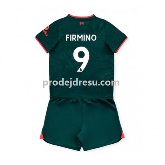 Liverpool Dresy Fotbal Roberto Firmino 9 Dětský Alternativní 2022-2023 Krátký rukáv