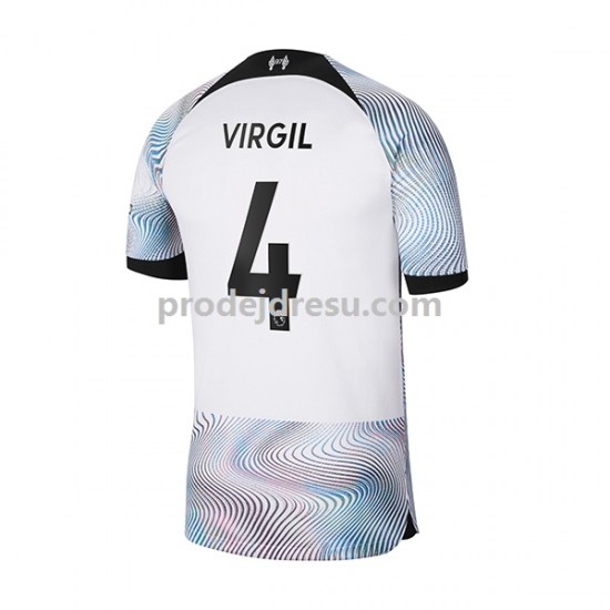 Liverpool Dresy Fotbal Virgil 4 Muž Venkovní 2022-2023 Krátký rukáv