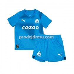 Olympique Marseille Dresy Fotbal Dětský Alternativní 2022-2023 Krátký rukáv