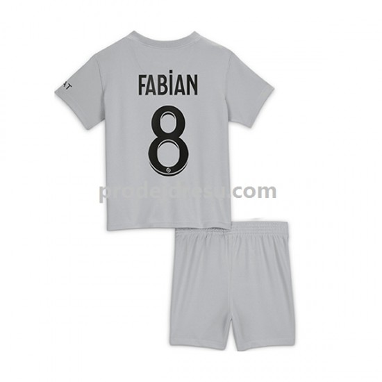 Paris Saint-Germain Dresy Fotbal Fabian 8 Dětský Venkovní 2022-2023 Krátký rukáv