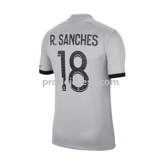Paris Saint-Germain Dresy Fotbal R.Sanches 18 Muž Venkovní 2022-2023 Krátký rukáv