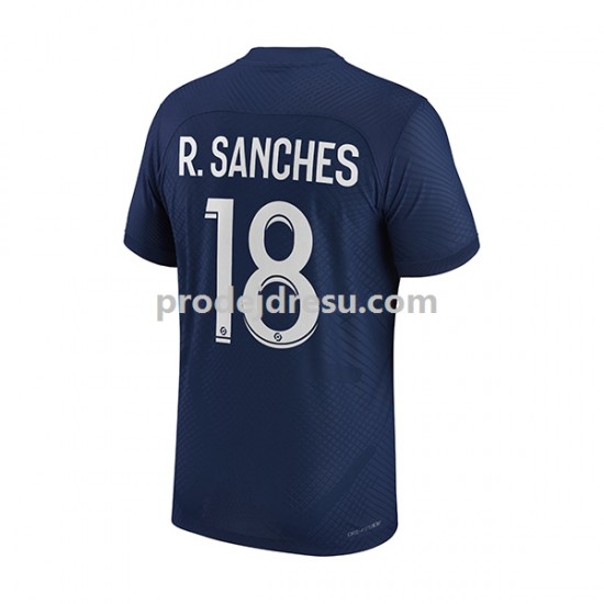 Paris Saint-Germain Dresy Fotbal R.Sanches 18 Muž Domácí 2022-2023 Krátký rukáv