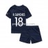 Paris Saint-Germain Dresy Fotbal R.Sanches 18 Dětský Domácí 2022-2023 Krátký rukáv