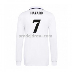 Real Madrid Dresy Fotbal Eden Hazard 7 Muž Domácí 2022-2023 Dlouhý rukáv