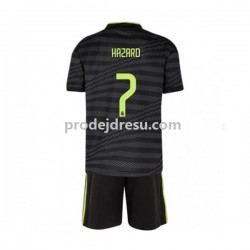 Real Madrid Dresy Fotbal Eden Hazard 7 Dětský Alternativní 2022-2023 Krátký rukáv