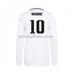 Real Madrid Dresy Fotbal Modrić 10 Muž Domácí 2022-2023 Dlouhý rukáv