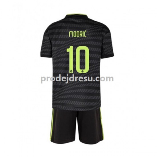 Real Madrid Dresy Fotbal Modrić 10 Dětský Alternativní 2022-2023 Krátký rukáv