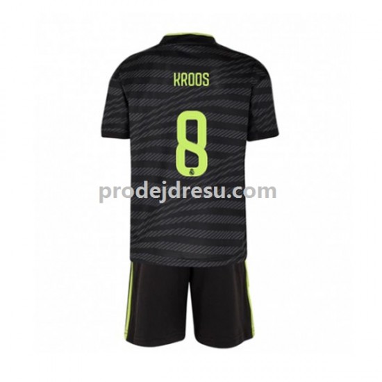 Real Madrid Dresy Fotbal Toni Kroos 8 Dětský Alternativní 2022-2023 Krátký rukáv