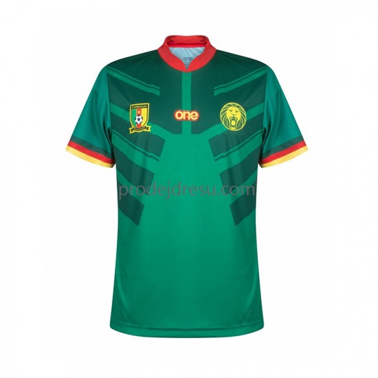 Kamerun Dresy Fotbal Muž Domácí World Cup 2022 Krátký rukáv