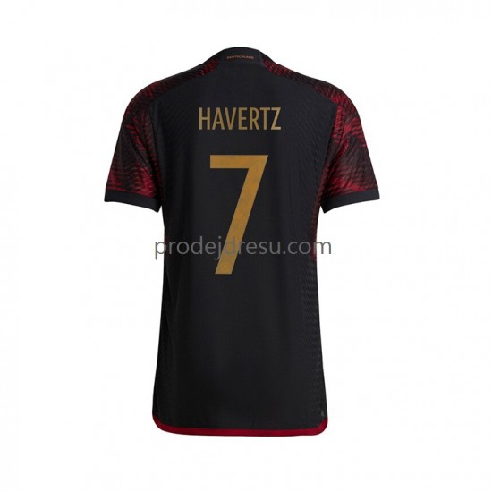 Německo Dresy Fotbal Havertz 7 Muž Venkovní World Cup 2022 Krátký rukáv
