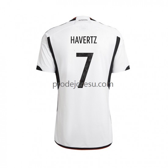 Německo Dresy Fotbal Havertz 7 Muž Domácí World Cup 2022 Krátký rukáv
