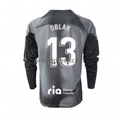 Atlético Madrid Dresy Fotbal Jan Oblak 13 Brankářské Muž Venkovní 2022-2023 Dlouhý rukáv