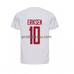 Dánsko Dresy Fotbal Christian Eriksen 10 Muž Venkovní World Cup 2022 Krátký rukáv