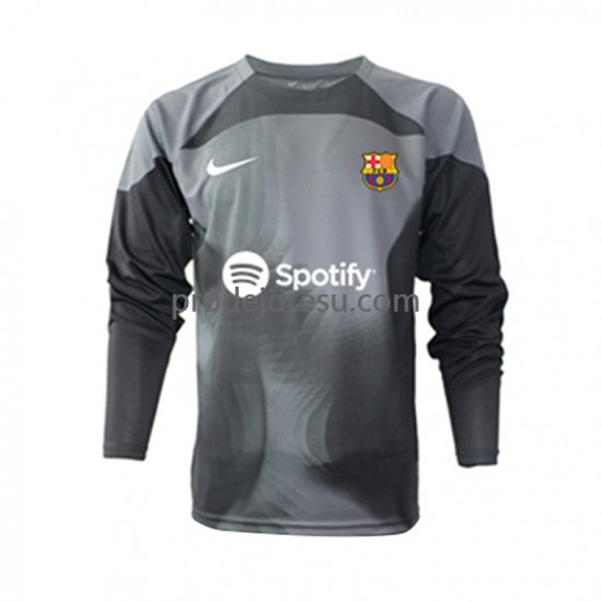 FC Barcelona Dresy Fotbal Brankářské Muž Venkovní 2022-2023 Dlouhý rukáv