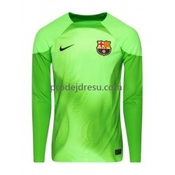FC Barcelona Dresy Fotbal Brankářské Muž Domácí 2022-2023 Dlouhý rukáv