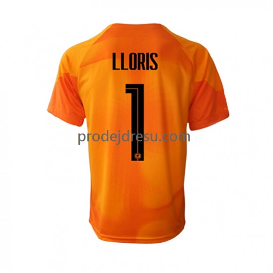 Francie Dresy Fotbal Hugo Lloris 1 Brankářské Muž Venkovní World Cup 2022 Krátký rukáv