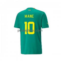 Senegal Dresy Fotbal Mane Muž Venkovní World Cup 2022 Krátký rukáv