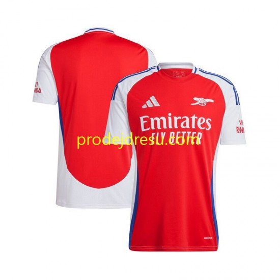 Arsenal Dresy Fotbal Muž Domácí 2024-2025 Krátký rukáv