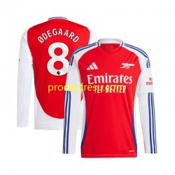 Arsenal Dresy Fotbal Martin Odegaard 8 Muž Domácí 2024-2025 Dlouhý rukáv