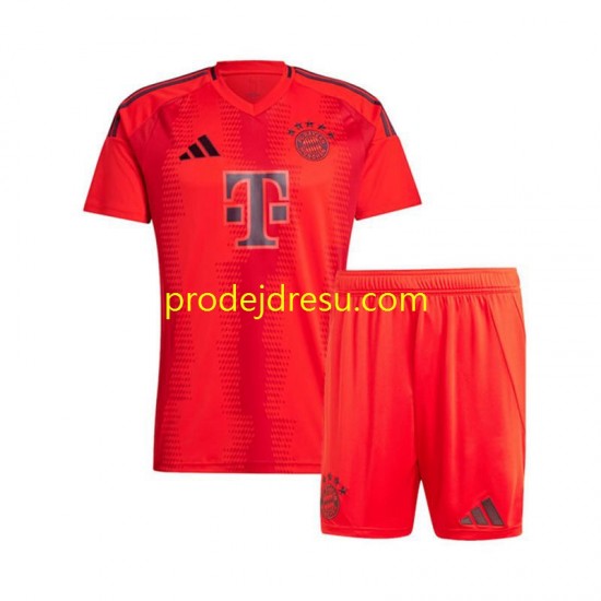 FC Bayern Mnichov Dresy Fotbal Dětský Domácí 2024-2025 Krátký rukáv