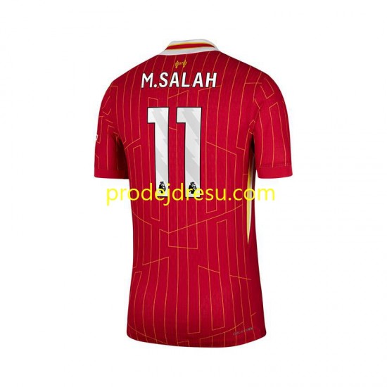 Liverpool Dresy Fotbal Mohamed Salah 11 Muž Domácí 2024-2025 Krátký rukáv