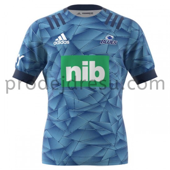Auckland Blues Rugby Dresy Domácí 2020 Krátký Rukáv