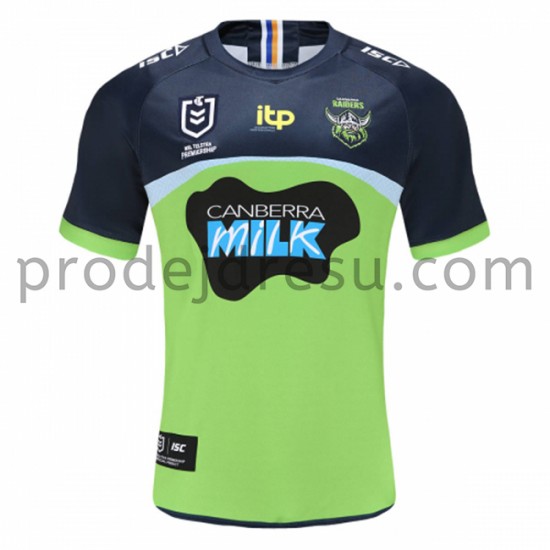 Canberra Raiders Rugby Dresy Venkovní 2021 Krátký Rukáv