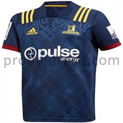 Dunedin Highlanders Rugby Dresy Domácí 2020 Krátký Rukáv