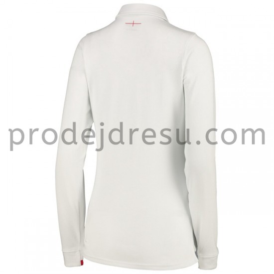 Anglická ragbyová reprezentace Dresy Classic Žena Domácí 2020-2021 Dlouhý Rukáv